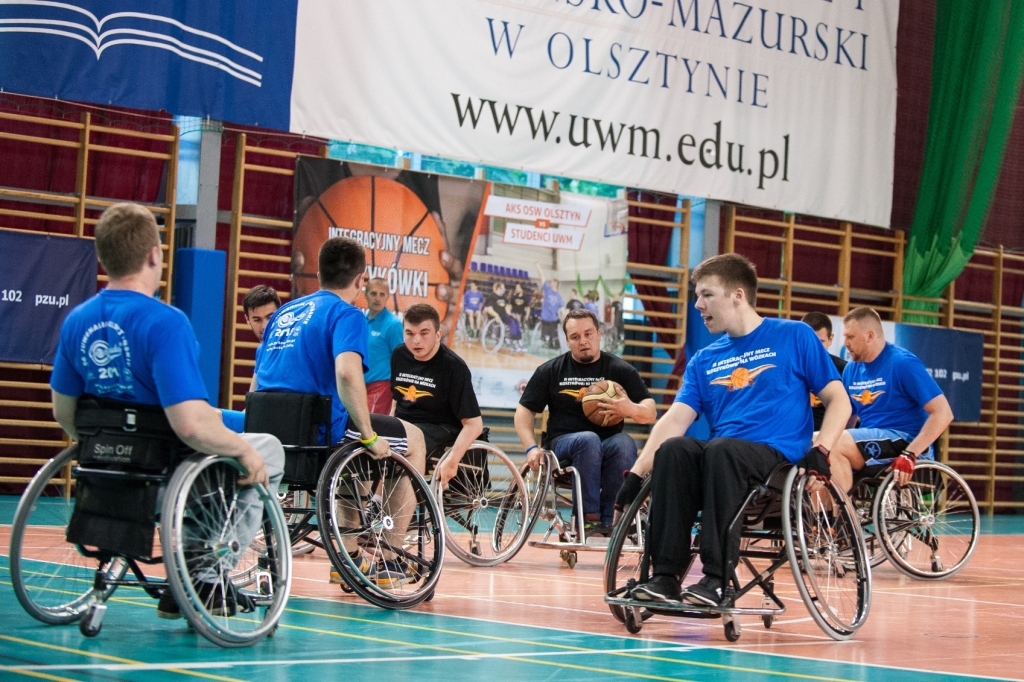 II Integracyjny Mecz Koszykówki na Wózkach 2015